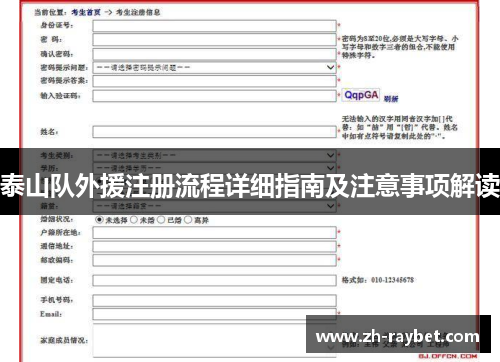 泰山队外援注册流程详细指南及注意事项解读
